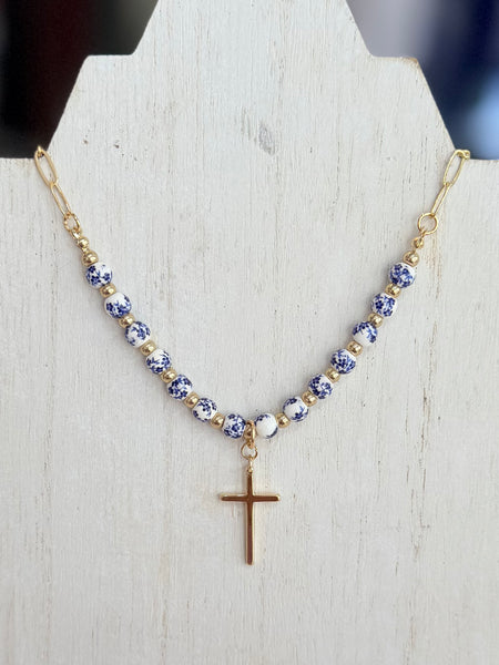 Chinoiserie Faith Necklace