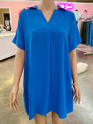 Friday Feels Dress - Blue