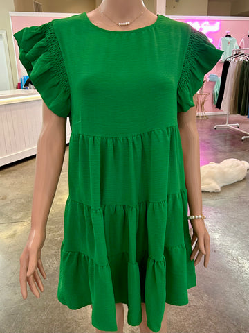 Summer Breeze Dress - Green