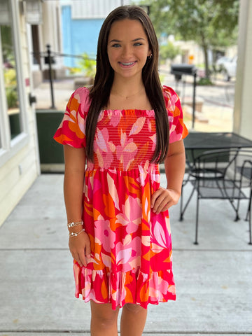 Picnic In The Petals Dress