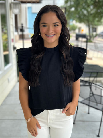 Be The Moment Blouse - Black