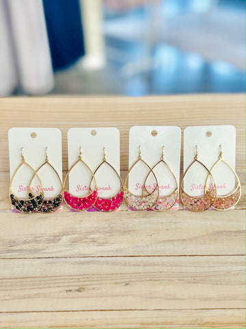 Teardrop Drop Earrings