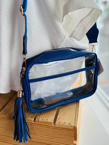 Stadium Clear Crossbody - Blue
