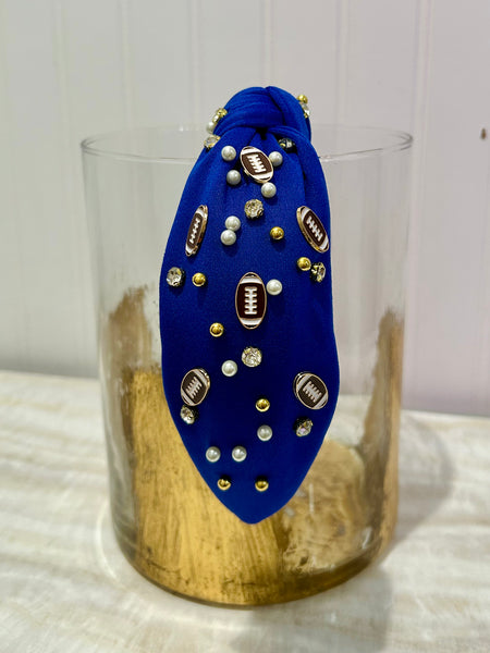 Friday Night Lights Headband - Blue