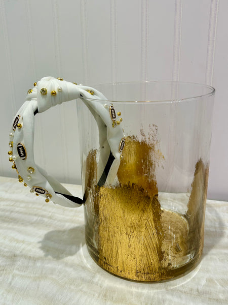 Friday Night Lights Headband - White