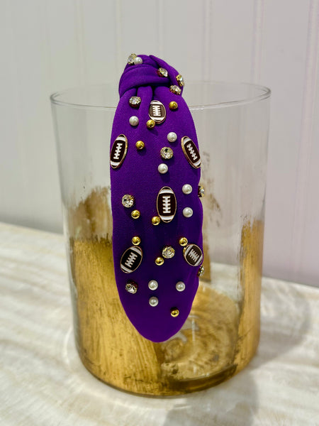 Friday Night Lights Headband - Purple