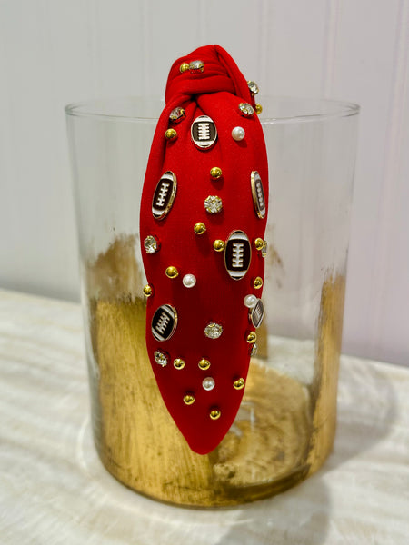 Friday Night Lights Headband - Red