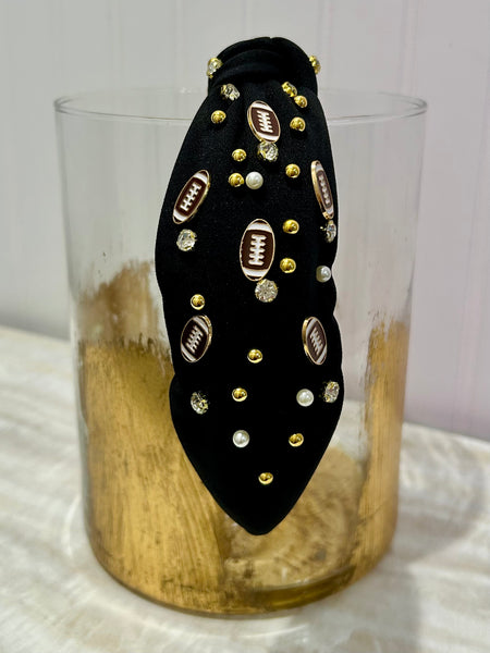 Friday Night Lights Headband - Black