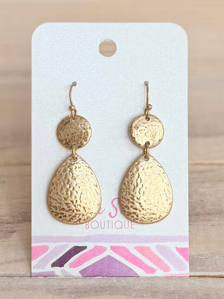 Darling Drop Earrings - Gold