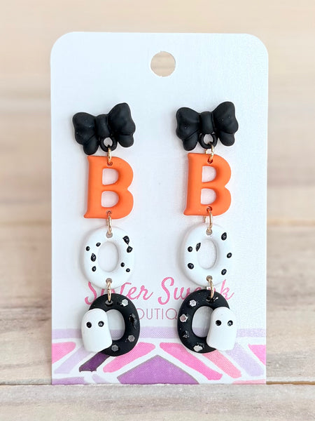 Boo Ghost Earrings