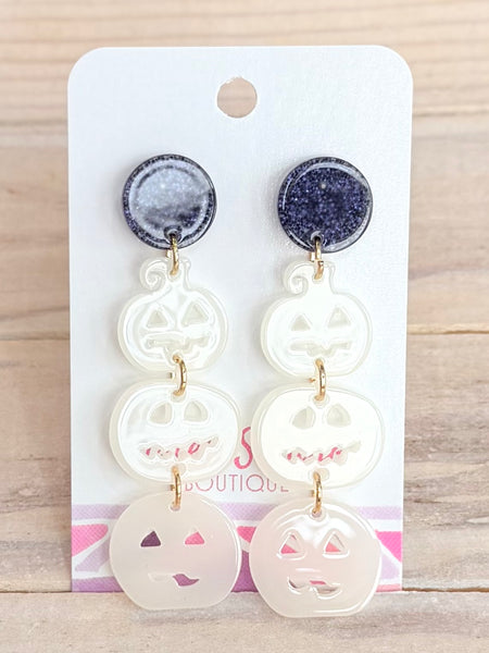 Pumpkin Glow Earrings