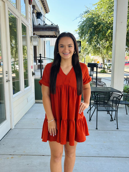 Pumpkin Spice Dreams Dress