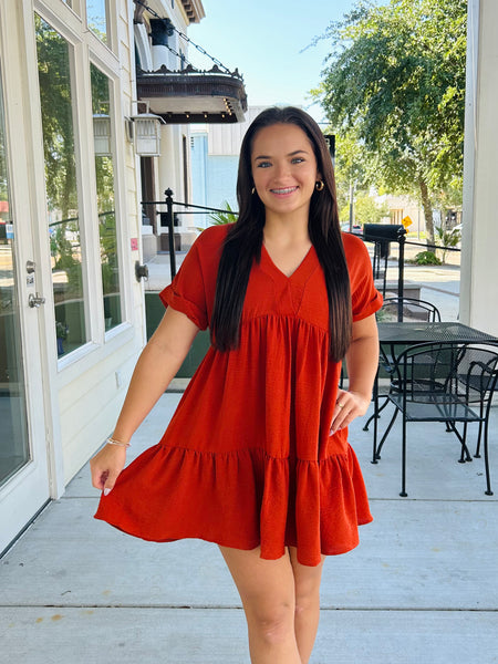 Pumpkin Spice Dreams Dress