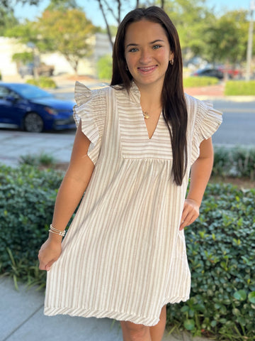 It's My Day Dress - Mocha