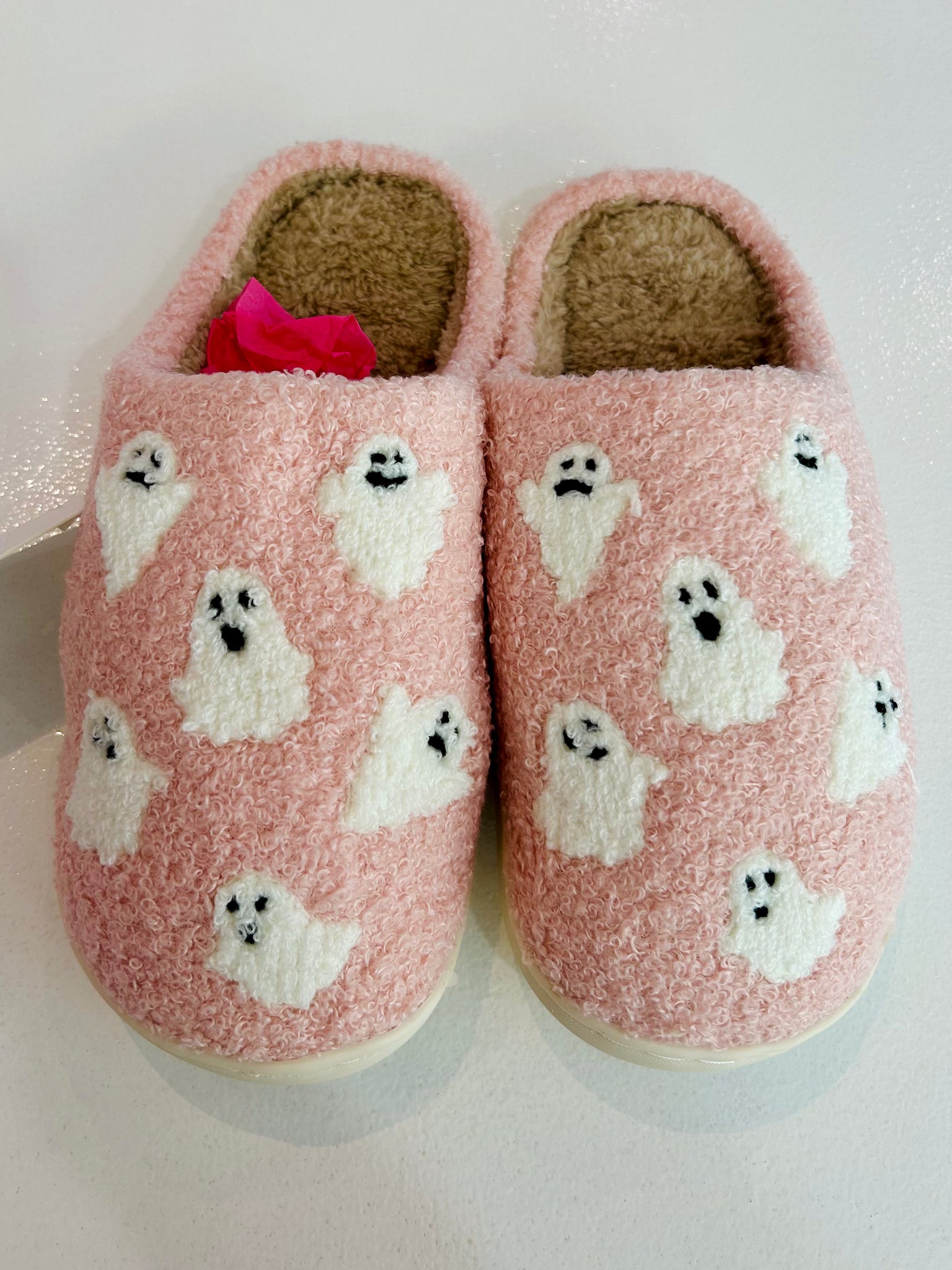 Ghost Slippers - Pink