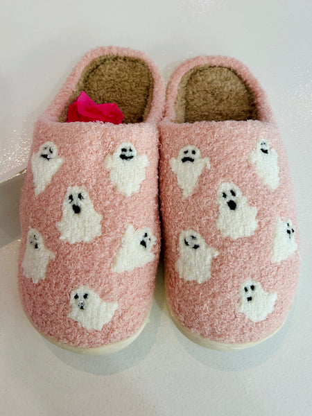 Ghost Slippers - Pink