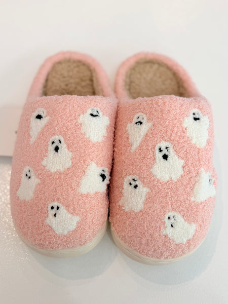 Ghost Slippers - Pink