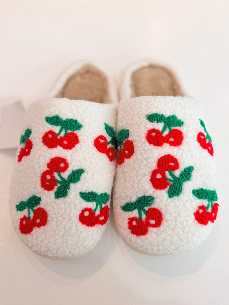 Cherry On Top Slippers