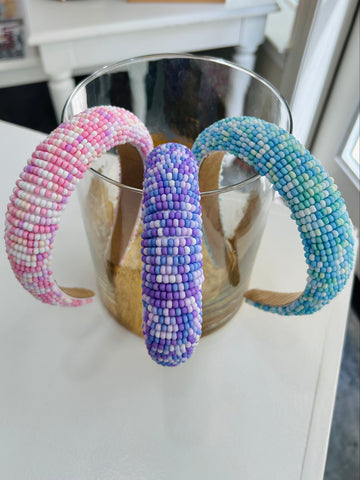Beaded Spring Headband Collection