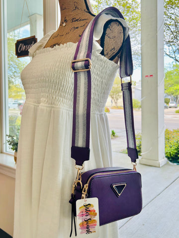 Take Me Away Purse - Purple
