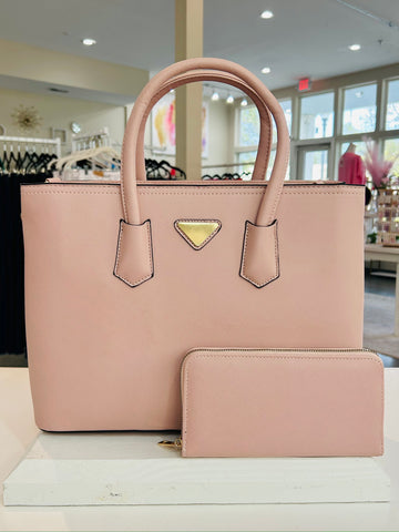 Carried Away Purse - Light Pink