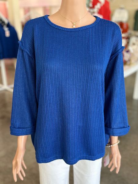 Casual Crush Top - Blue