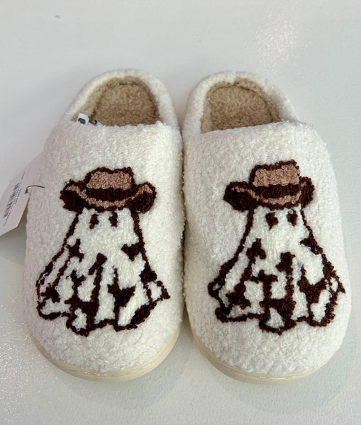 Cowboy Ghost Slippers
