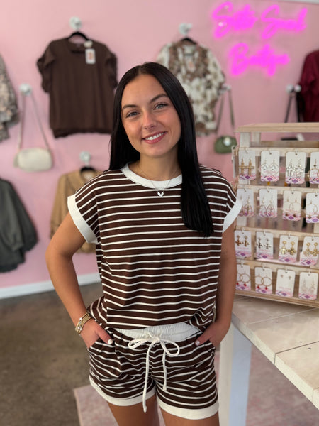 Sweet To Me Set - Brown