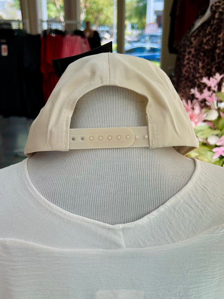 Spooky Ghost Embroidered Baseball Cap