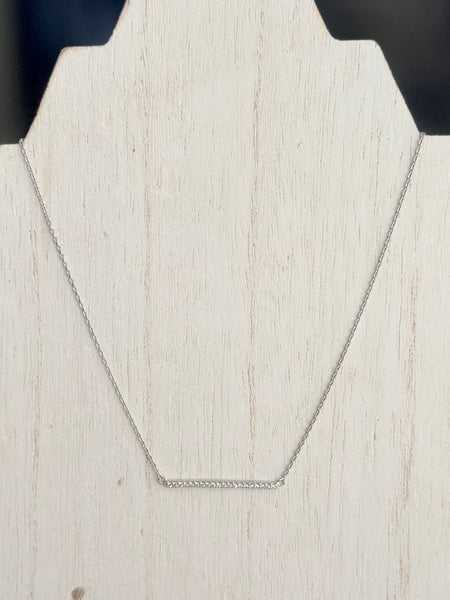 Dainty Shine Necklace - Silver