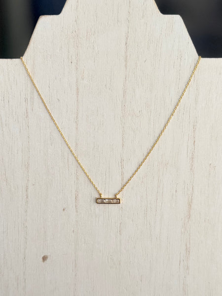 Everyday Sparkle Necklace - Gold