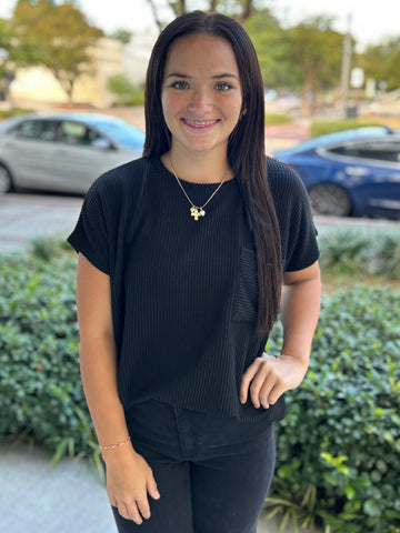 The Chill Day Top - Black