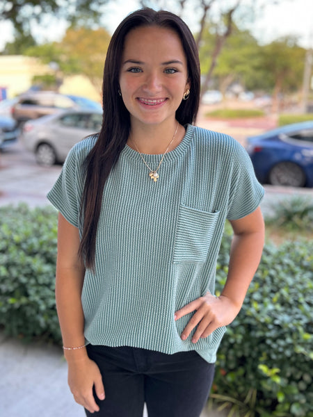 The Chill Day Top - Jade