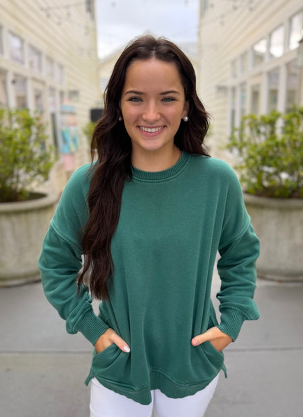 Cloud Nine Pullover - Green