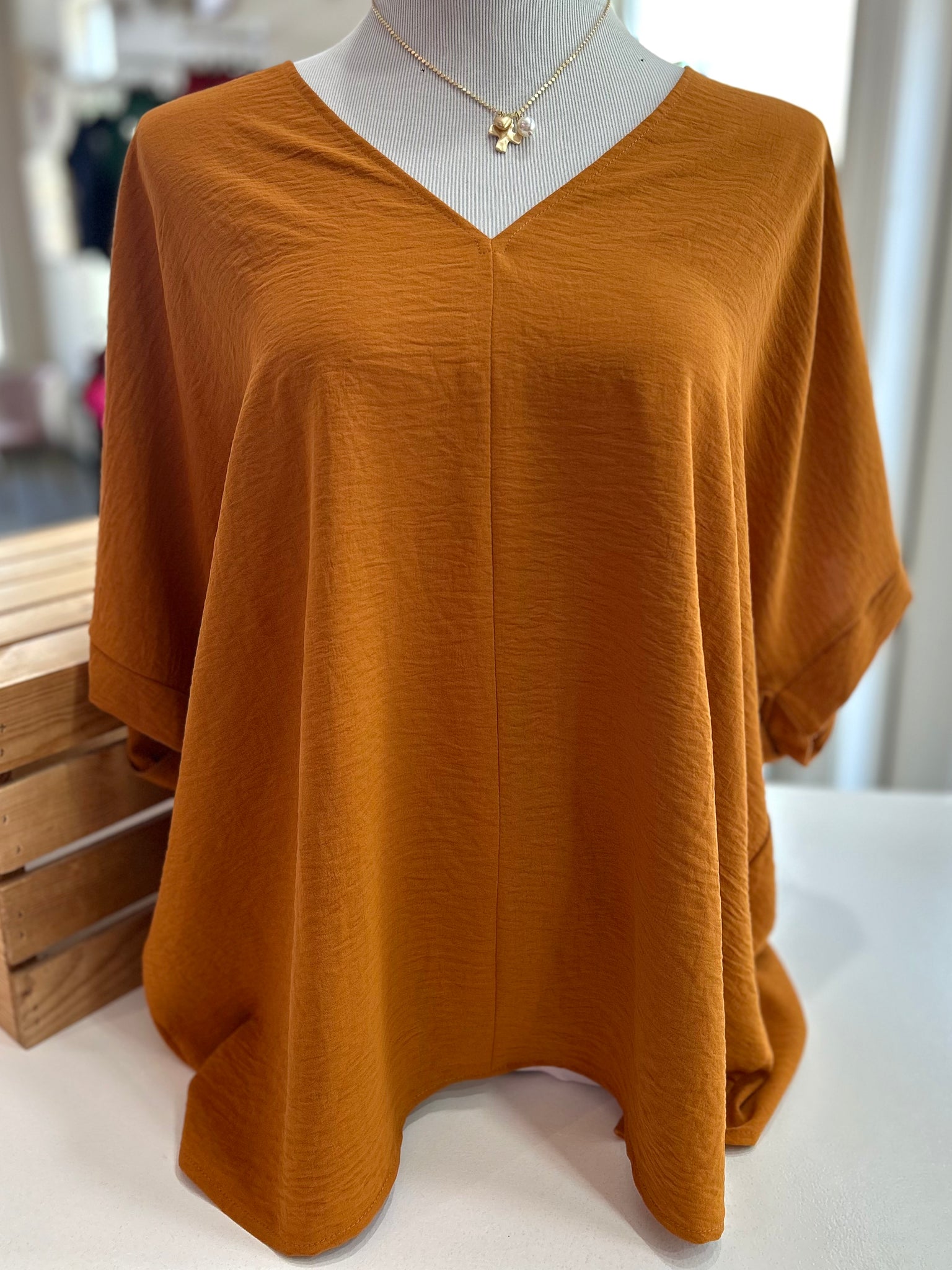 Thread Theory Top - Caramel