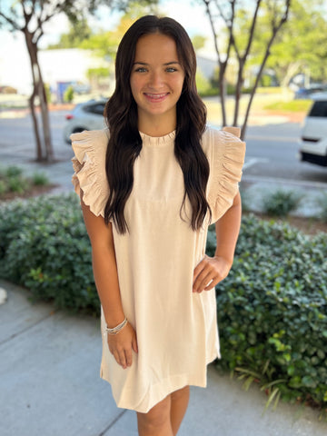 Simply Sweet Dress - Oatmeal