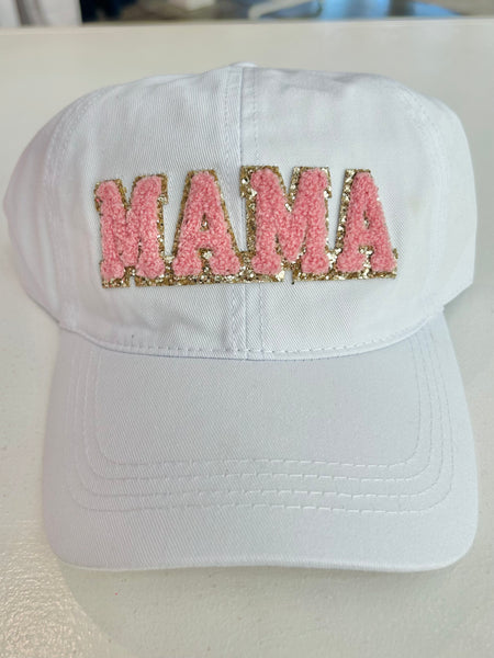 MAMA Patch Letter Baseball Cap