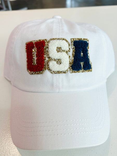 USA Patch Letter Baseball Cap