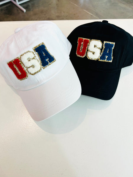 USA Patch Letter Baseball Cap