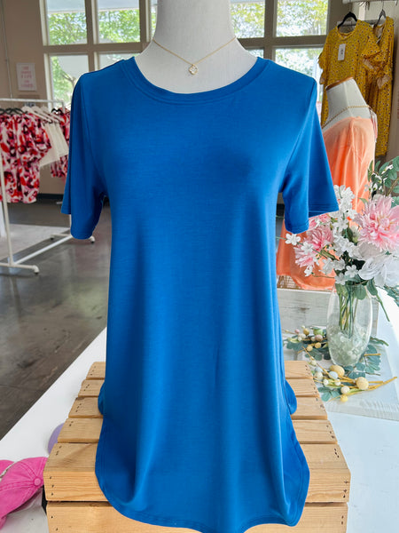 Simplify Life Top - Blue