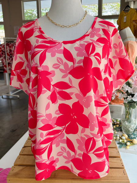 Floral Dreams Blouse - Pink