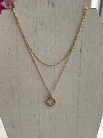 Lucky Layers Necklace - Gold