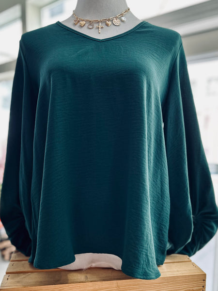 Sweet As Sunday Blouse - Green