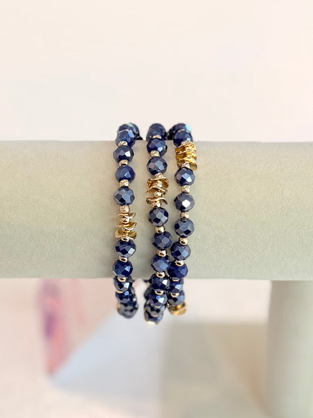 Dazzling Bead Bracelet Set