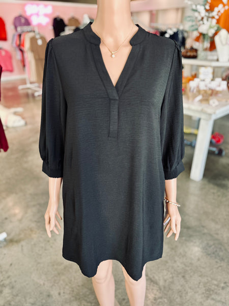 Autumn Nights Dress - Black