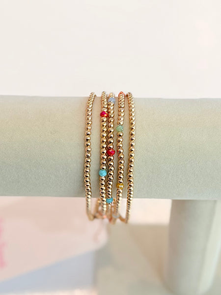 Sweet Little Stack Bracelets - Multi