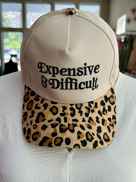 Expensive & Difficult Cap - Leopard