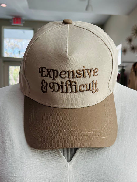Expensive & Difficult Cap - Mocha