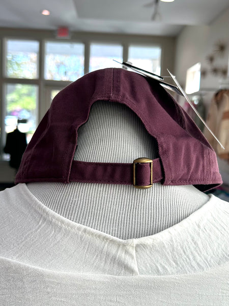 Gameday Glam Hat - Maroon