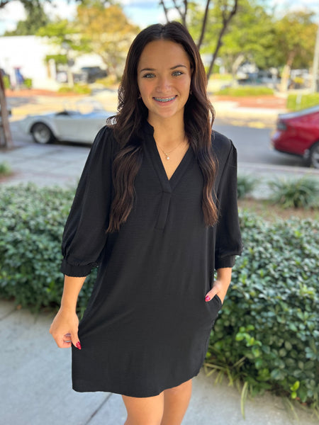 Autumn Nights Dress - Black